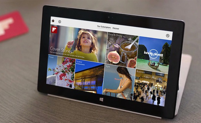 Ứng dụng đọc tin nổi tiếng Flipboard cập bến Windows 8