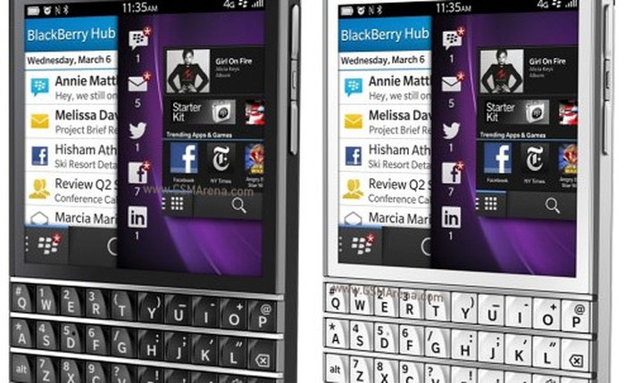 Biểu đồ doanh thu ảm đạm của BlackBerry