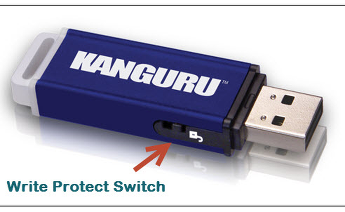 Các bước khắc phục lỗi “Write Protection” trên USB