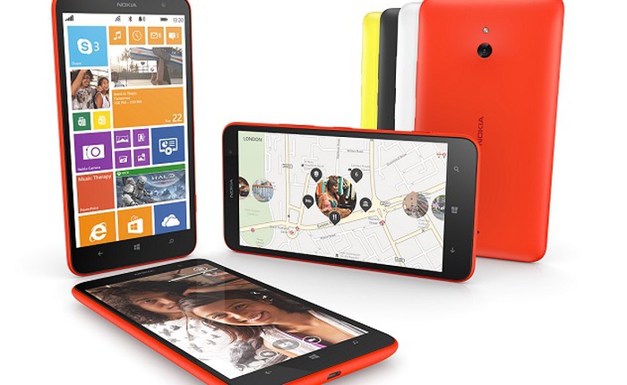 Phablet giá rẻ Lumia 1320 bắt đầu được bán ra