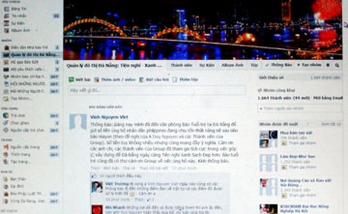 Đà Nẵng: Quản lý đô thị qua… Facebook