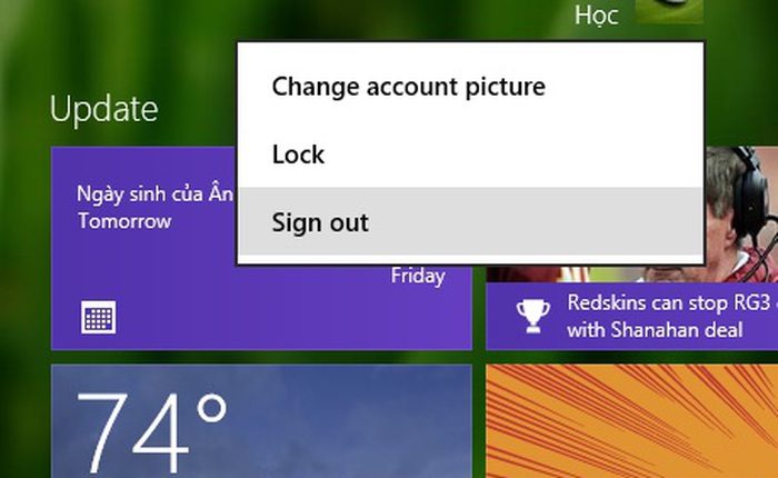 Một số thủ thuật tùy biến All Apps trong Windows 8