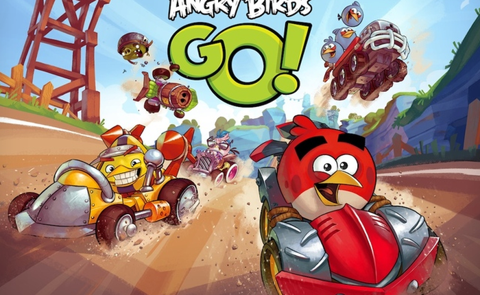 Angry Birds sắp có phiên bản “đua xe thú” đầy gay cấn