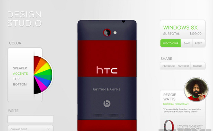 HTC từng có ý tưởng tùy biến điện thoại trước cả Motorola Moto X