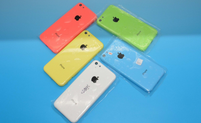 iPhone 5C lại xuất hiện rõ nét với 5 màu vỏ