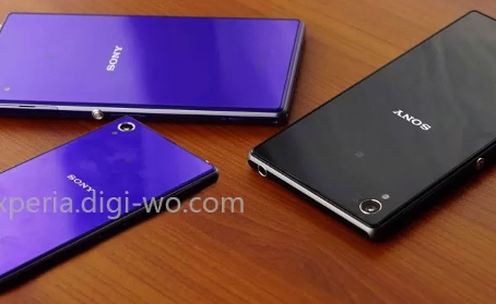 Lộ diện Xperia Z1 mini màu tím với camera 20,7 megapixel