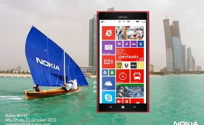 Rò rỉ ảnh báo chí: Lumia 1520 nổi bật trong sắc đỏ