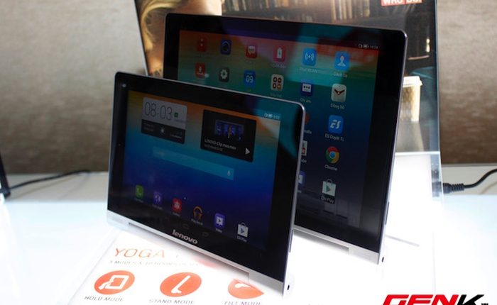 Trên tay bộ đôi Yoga Tablet và Yoga 2 Pro từ Lenovo