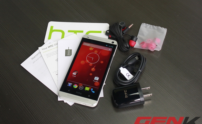 Cận cảnh HTC One Google Edition đầu tiên tại Việt Nam