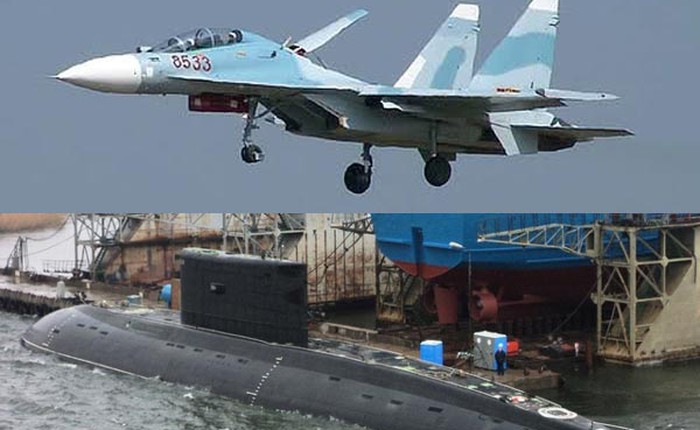 Tàu ngầm Kilo và Su-30MK2V: "Cặp đôi hoàn hảo" của VN ở Biển Đông