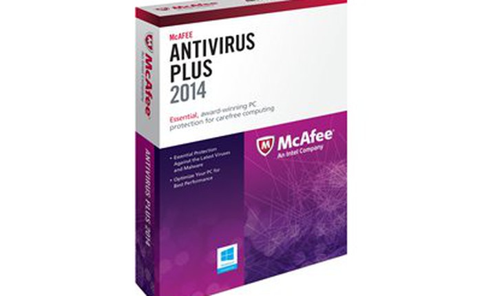 Trải nghiệm McAfee AntiVirus Plus 2014