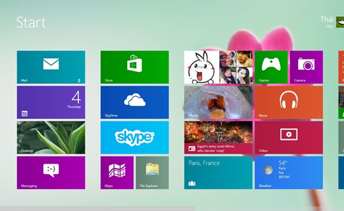 Đồng bộ hình nền giữa Desktop và Startscreen trong Windows 8.1