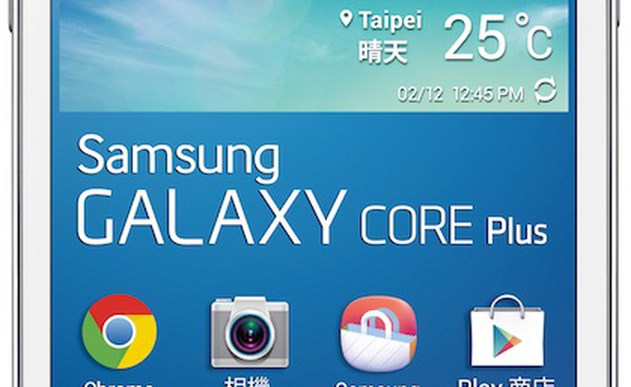 Samsung trình làng điện thoại bình dân Galaxy Core Plus