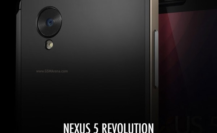 Nexus 5 cũng chơi với màu "hot" vàng sâm panh?