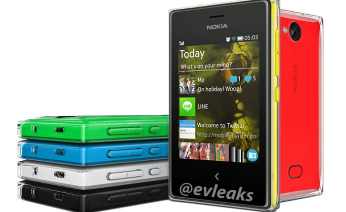 Lộ ảnh báo chí của Nokia Asha 503 với thiết kế độc đáo