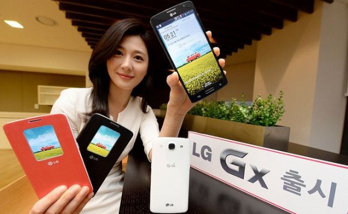 LG chính thức ra mắt phablet Gx giá trên 16 triệu đồng