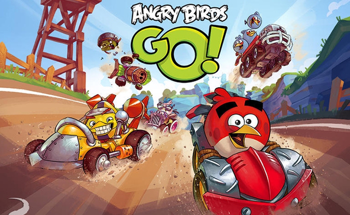 Game đua xe hấp dẫn Angry Birds Go! đã có mặt trên iOS