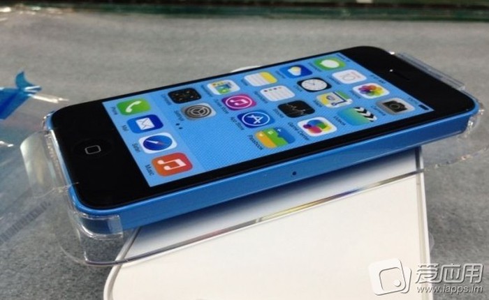 Hình ảnh thực tế iPhone 5C đã đóng hộp chờ ngày bán ra