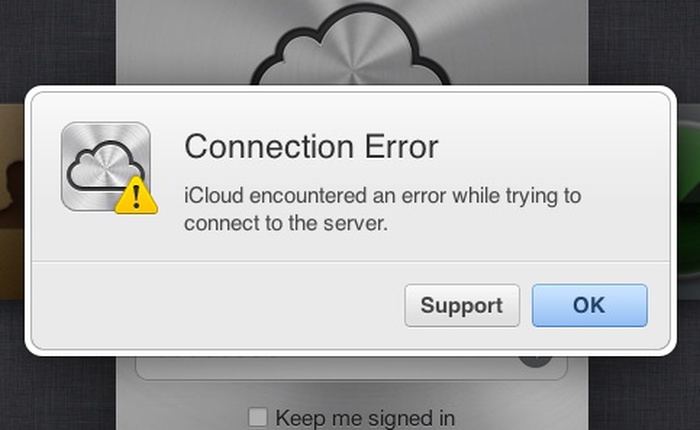 Hàng loạt dịch vụ trực tuyến của Apple liên quan tới iCloud bị gián đoạn