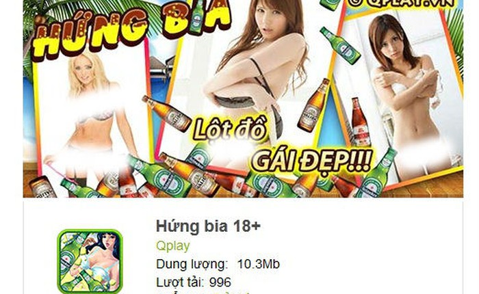 Nhà phát hành game Việt 18+ trên Android bị "sờ gáy"
