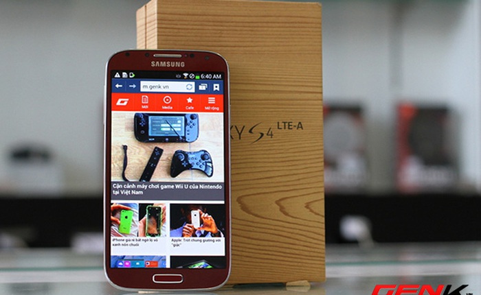 Đánh giá sơ bộ hiệu năng Galaxy S4 LTE-A chạy siêu chip Snapdragon 800 tại Việt Nam