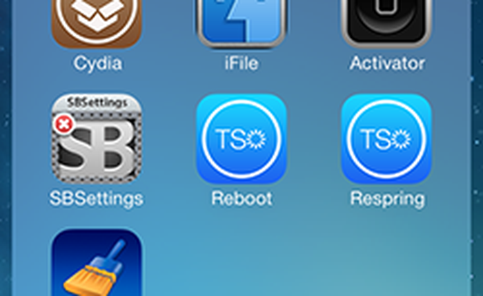 Hướng dẫn thay đổi icon Cydia "phẳng" cho người dùng iOS 7
