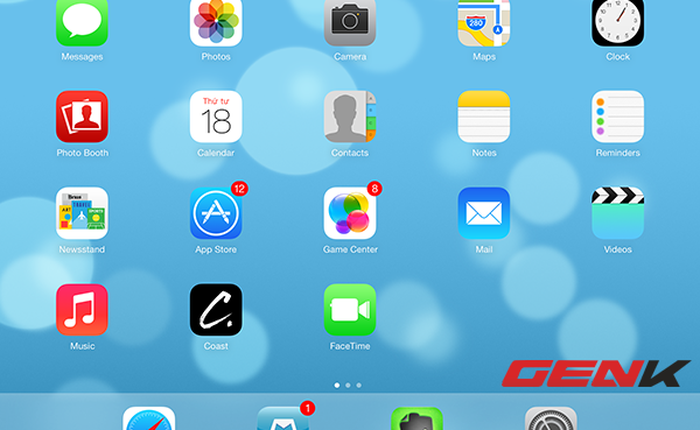 Cảm nhận sơ bộ iOS 7 phiên bản chính thức