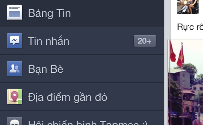 Facebook cập nhật phiên bản mới hỗ trợ tiếng Việt