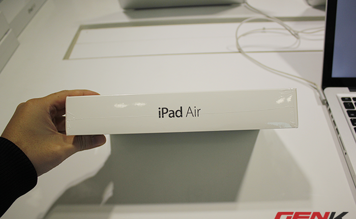 Mở hộp iPad Air chính hãng đầu tiên bán tại Việt Nam
