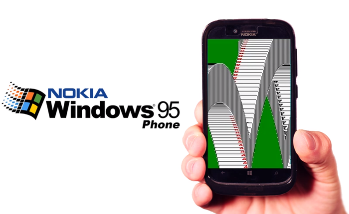 Windows 95 Phone: Siêu phẩm giả cổ tới từ Nokia