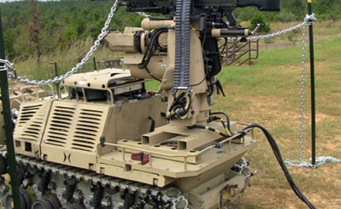 Quân đội Mỹ trang bị robot chiến đấu hỏa lực "khủng"