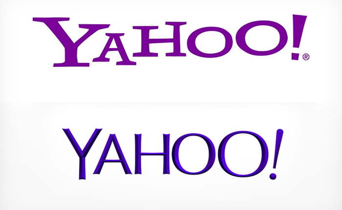 Yahoo tiết lộ mẫu thiết kế logo mới khoẻ khoắn hơn