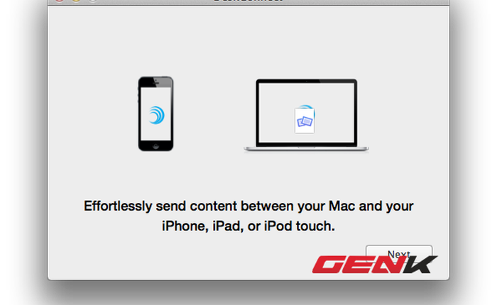 Gửi và nhận dữ liệu giữa iPhone và máy Mac đơn giản với DeskConnect