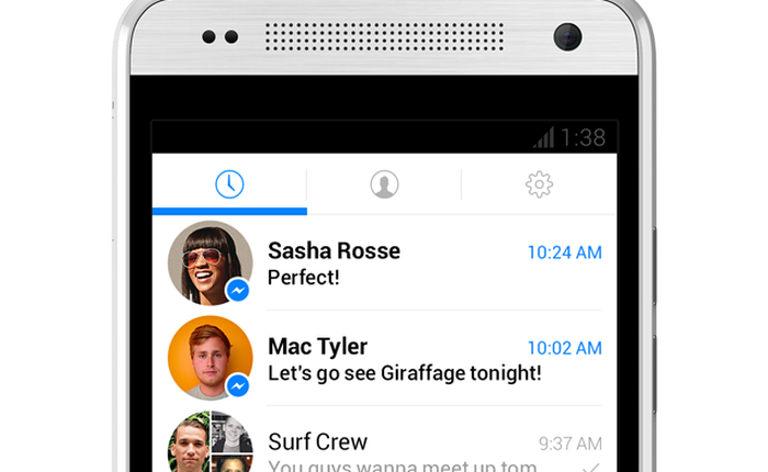 Facebook chính thức nhảy vào cuộc chiến nhắn tin miễn phí