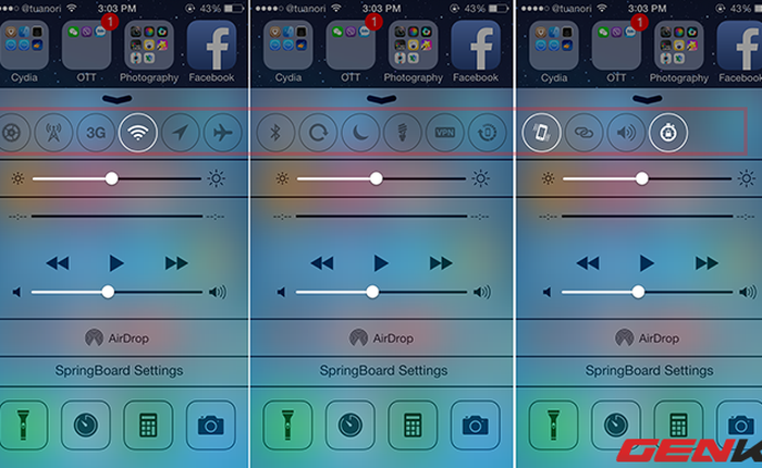 Những ứng dụng thay thế hoàn hảo cho SBSettings trên iOS 7