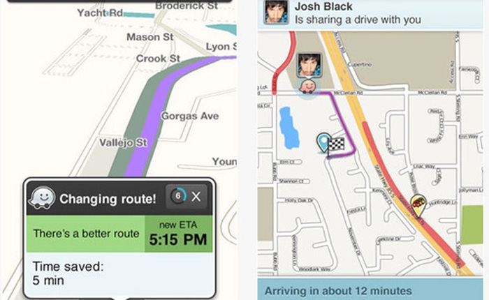 Google chi 1,3 tỉ USD mua ứng dụng bản đồ Waze