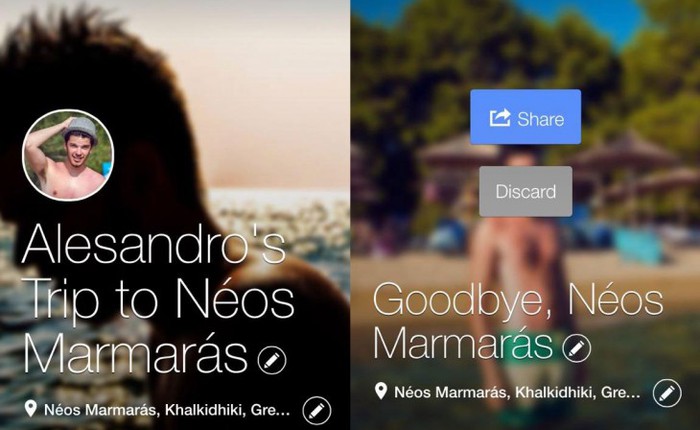 Facebook thử nghiệm tính năng tạo slide ảnh cho chuyến du lịch