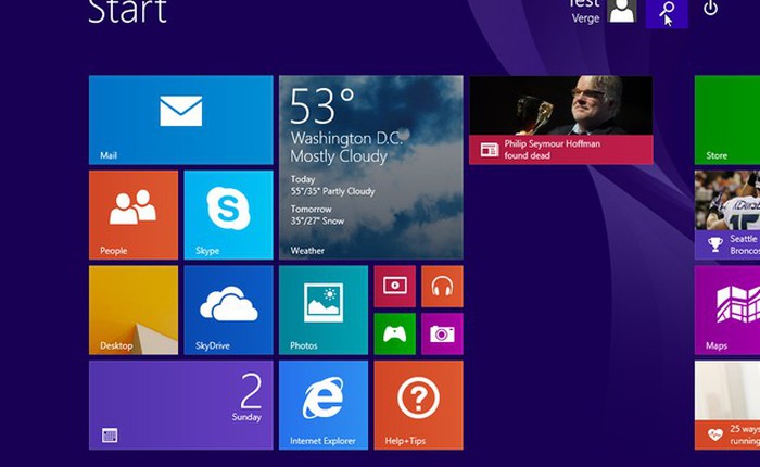 Bản update cho Windows 8.1 có thể hoãn sang tháng Tư