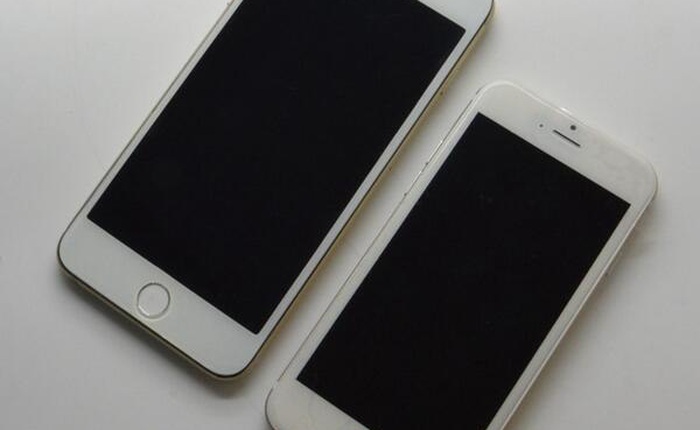Lộ ảnh iPhone màn hình 5,5 inch cùng bản 4,7 inch