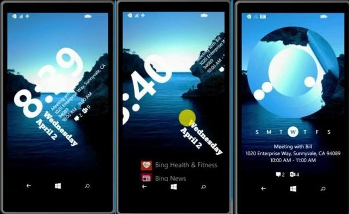 Tuần sau Windows Phone 8.1 sẽ có giao diện màn hình khoá mới?