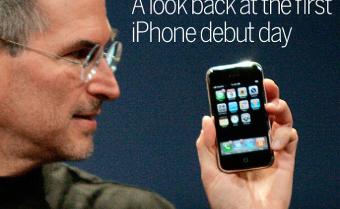 Kỉ niệm 7 năm chiếc iPhone thế hệ đầu tiên của Apple ra đời