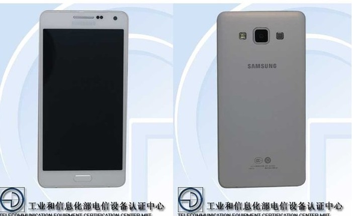 Lộ hình ảnh smartphone vỏ kim loại SM-A500 của Samsung, mỏng như Galaxy Alpha