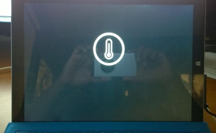 Surface Pro 3 dùng Core i7 dính lỗi quá nóng và tự động tắt
