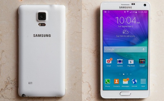 Samsung Galaxy Note 4 sẽ bán tại VN cuối tháng 9, giá 16,65 triệu đồng