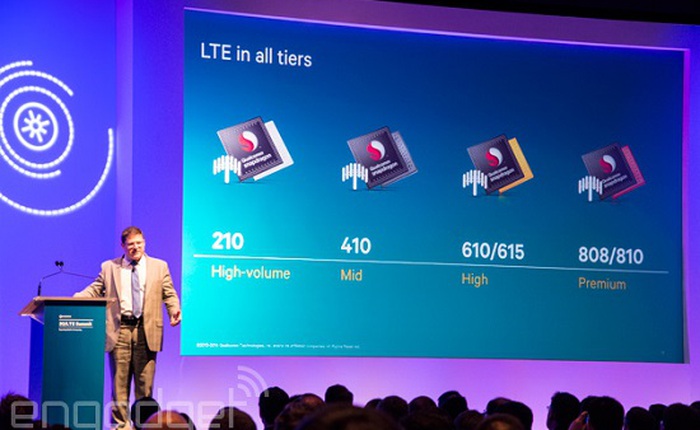 Qualcomm Snapdragon 210: mang 4G LTE lên thiết bị di động giá rẻ