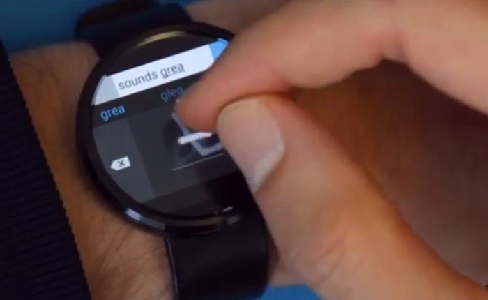 Microsoft ra mắt bàn phím ảo cho smartwatch Android Wear