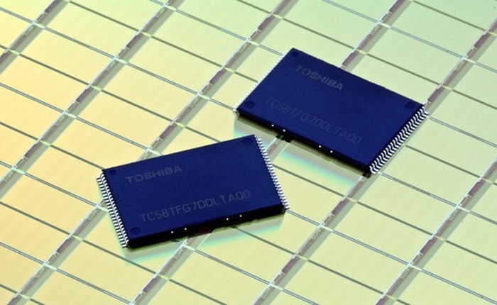 Toshiba, SanDisk bắt đầu sản xuất bộ nhớ flash NAND công nghệ 15 nm tiên tiến