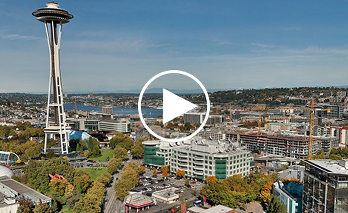 Ảnh góc rộng thành phố Seattle độ phân giải 20 gigapixel siêu nét