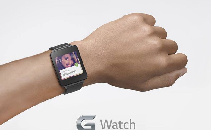 Thêm thông tin đồng hồ G Watch của LG: Chống nước, mặt vuông, bán quý 2