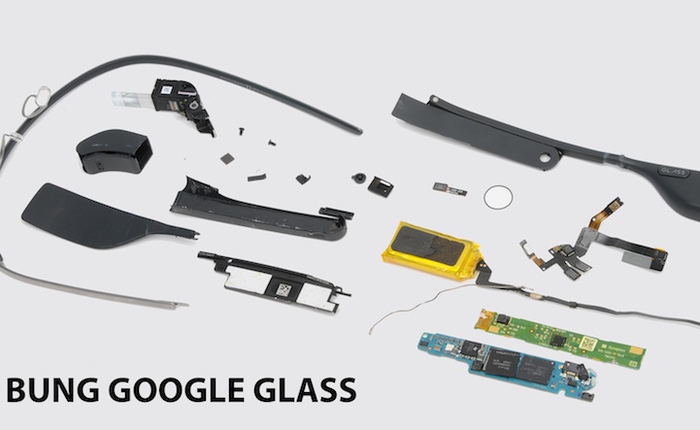 Giá linh kiện của Google Glass chỉ 80 USD